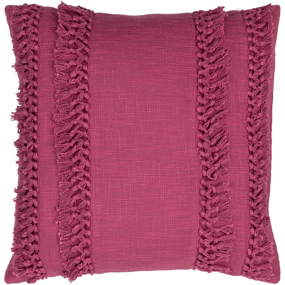 Miloh Tassel Fringe Accent Throw Pillow