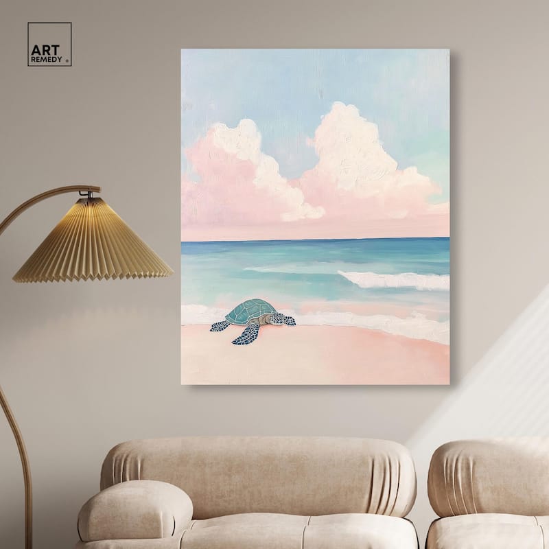 Guardians of the Coast III Canvas by Art Remedy, Gallery Wrapped