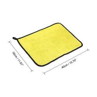 Microfiber Cleaning Cloths 12 x 16 Inch Polish Cloths 2 Pack