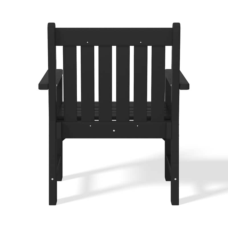 Laguna Outdoor Dining Poly Garden Arm Chair (Set of 2)