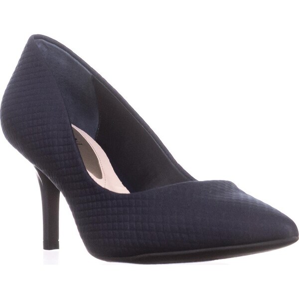 A35 Jeules Classic Pumps, Navy Texture