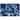 Bloomed Indigo X-Ray Memory Foam Rug