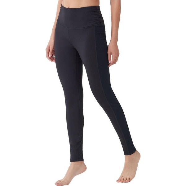 black activewear tights