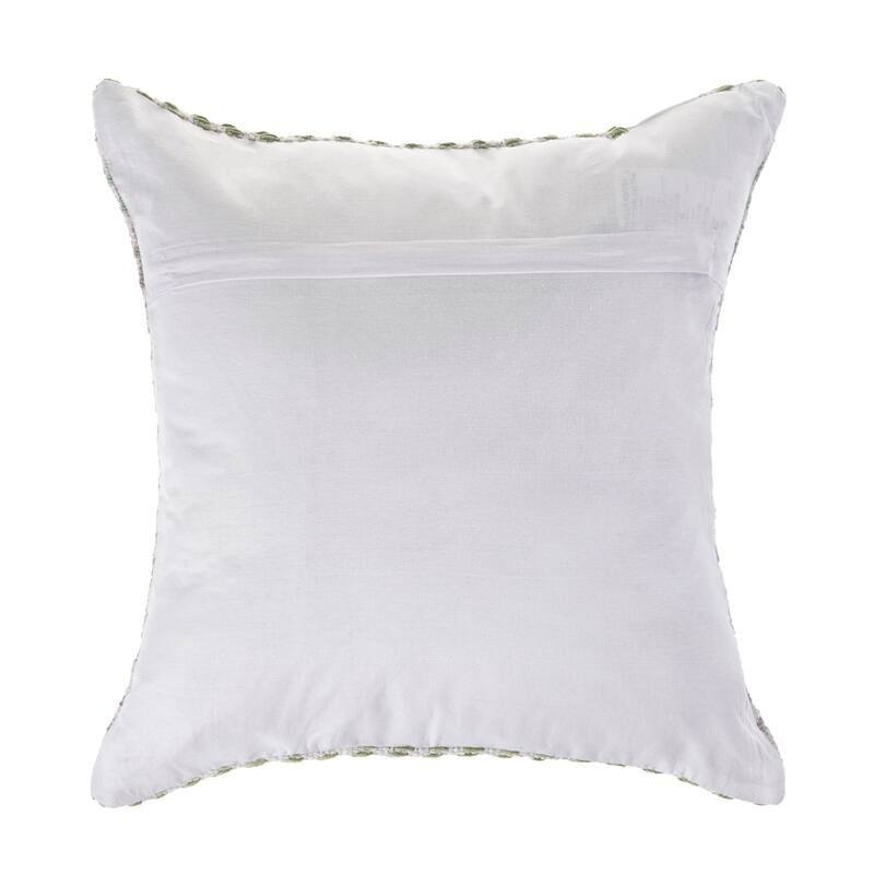 Aquila Farmhouse Striped Cotton Throw Pillow by Sevita