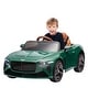 preview thumbnail 41 of 98, Licensed Bentley Mulsanne 12V Kids Ride-On Car with Remote Control, Bluetooth, USB, MP3, 3-Speed Adjustable Green