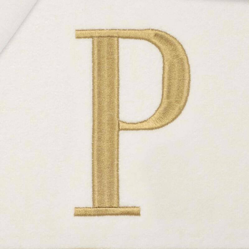 Avanti IVR/GLD Monogram 3-Piece Towel Set