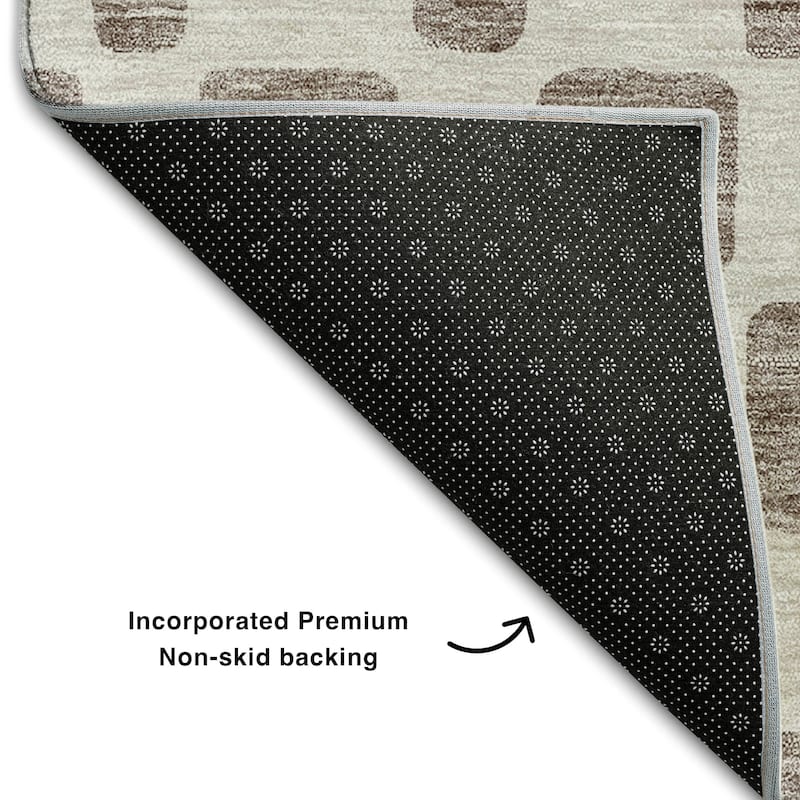 Premium Washable Super Soft Modern Hope Mayfield Rug