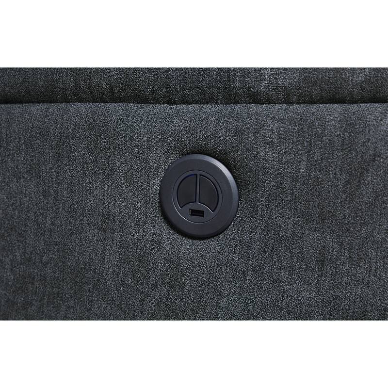 Recliner Chair with Power Recline, USB Port, Lumbar Support, and Anti-Pilling Fabric - Ideal for Small Spaces