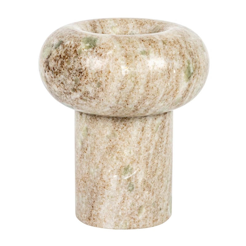 Marble Tealight Holder - 4.0"L x 4.0"W x 4.8"H