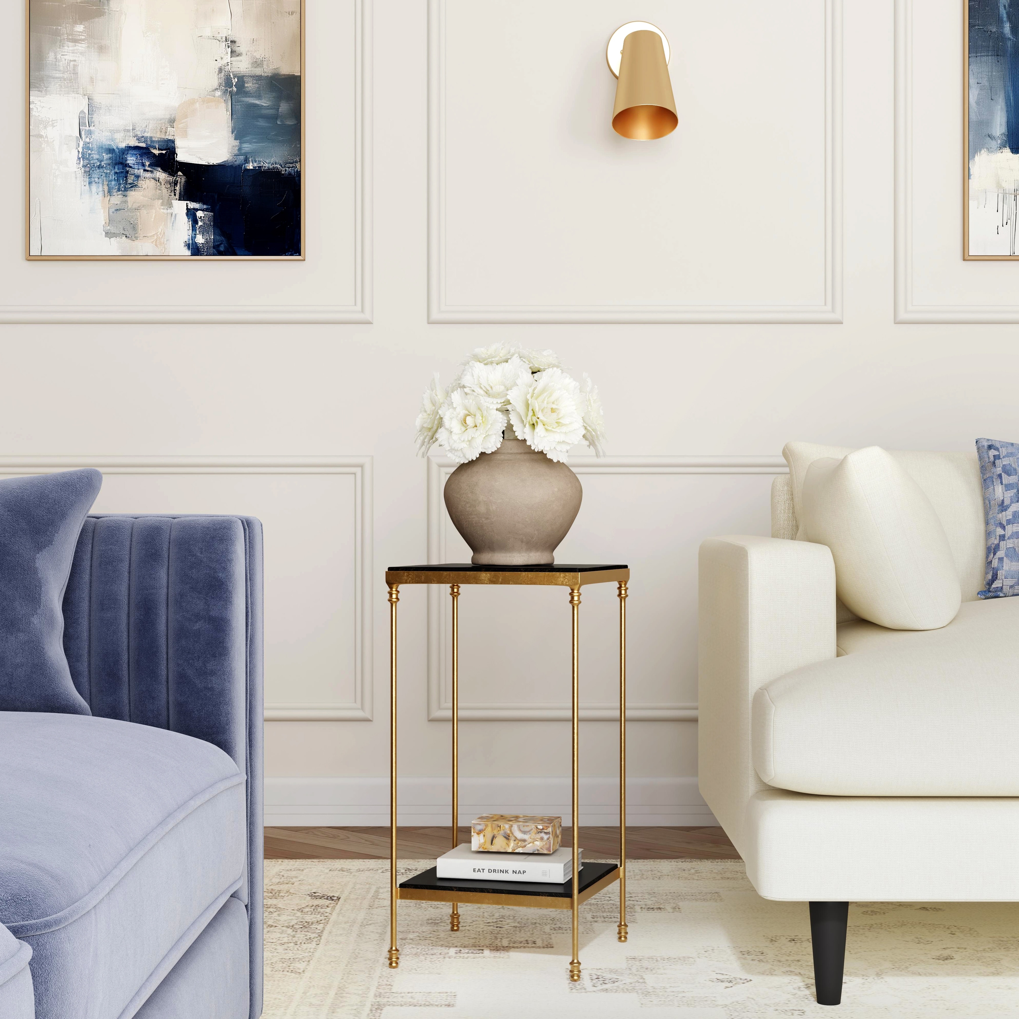 Imogen Stone Side Table