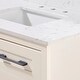preview thumbnail 6 of 49, Altair Trento Bathroom Vanity Countertop in Aosta White Finish