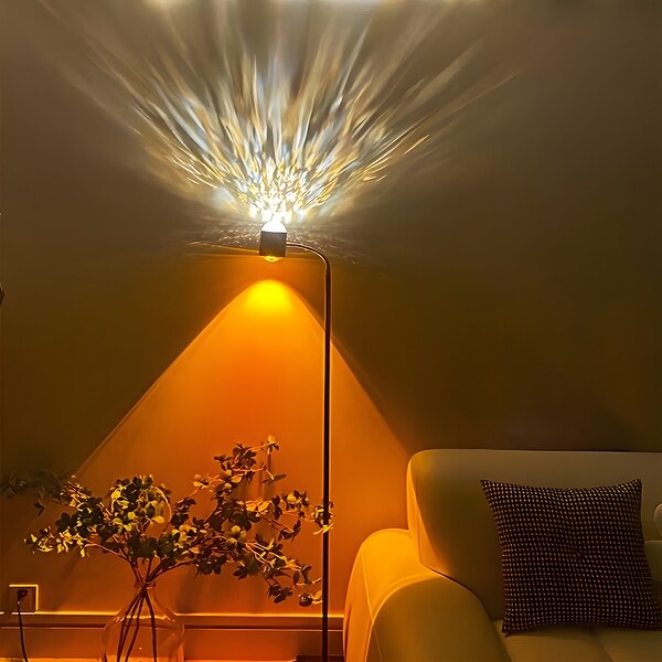 Dual Head Aurora Sunset Projector Floor Lamp