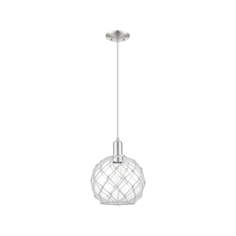 Innovations Lighting Endless Possibilities Arcadia - Farmhouse Rope - 1 Light 10" Cord Hung Mini Pendant