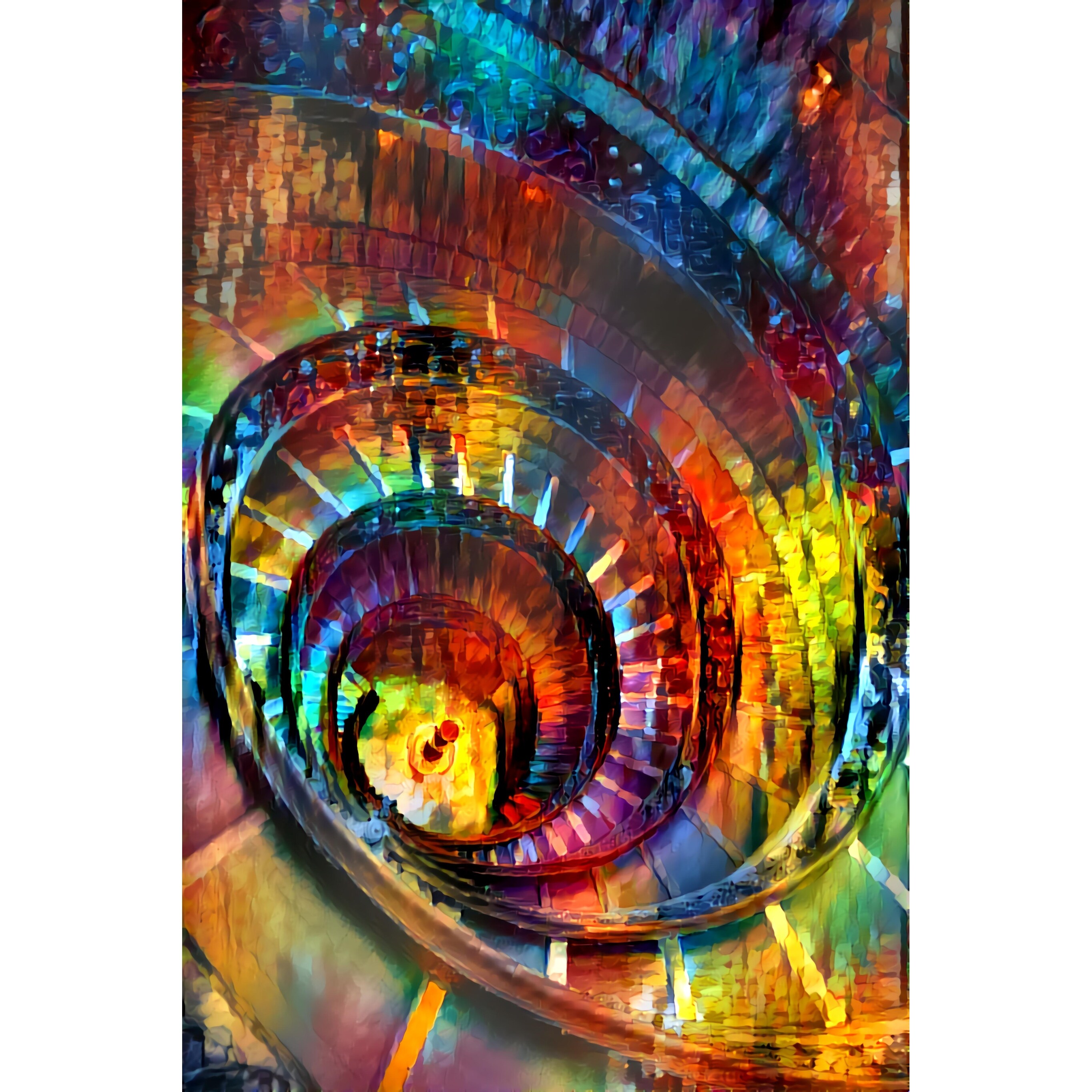 Shop Architecture Travel Contrast Art Print Wall Artwork Decor