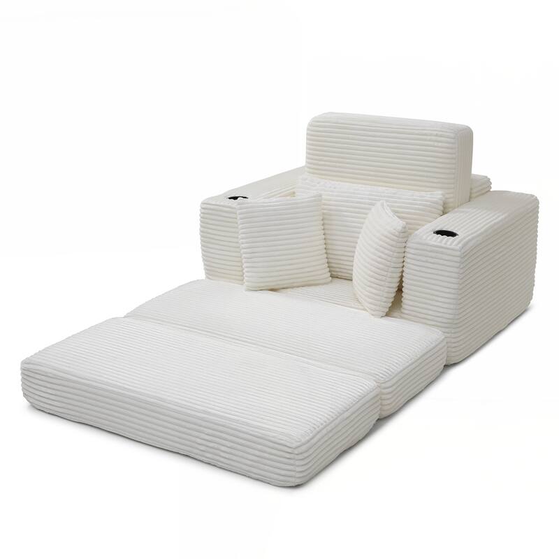 Chaise Lounge Chair for Reading, Living Room & Bedroom