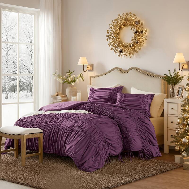 510 Design Mia Comforter Set - Queen - Purple
