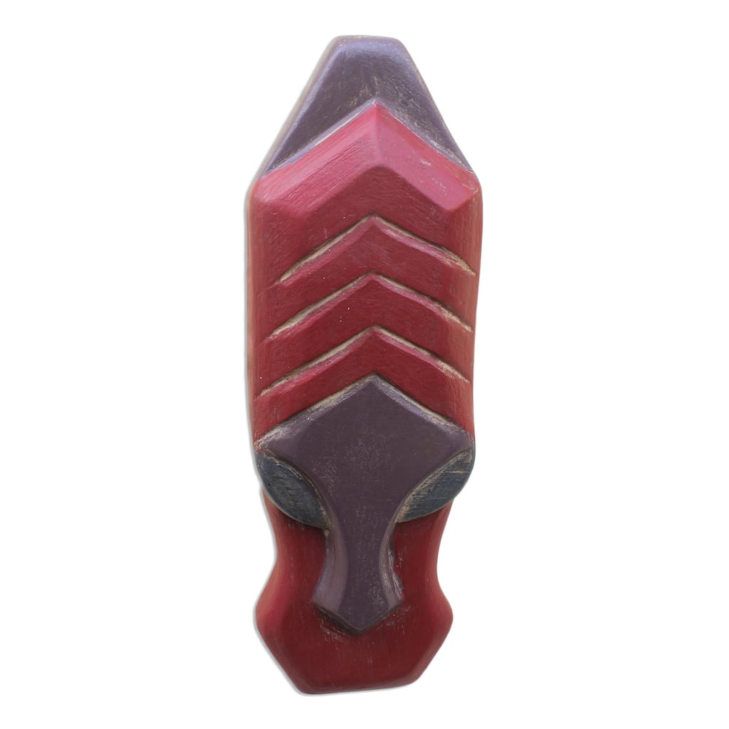 Novica Handmade African Wood Mask