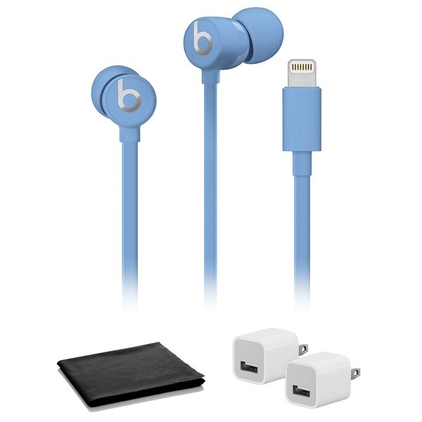 Beats by Dr. Dre urBeats3 In-Ear Headphones (Blue) with USB Adapter. Opens flyout.