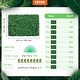 preview thumbnail 2 of 6, VEVOR 24 Piece 24"x16" Artificial Boxwood Panels for Indoor & Outdoor Use, Green - 25