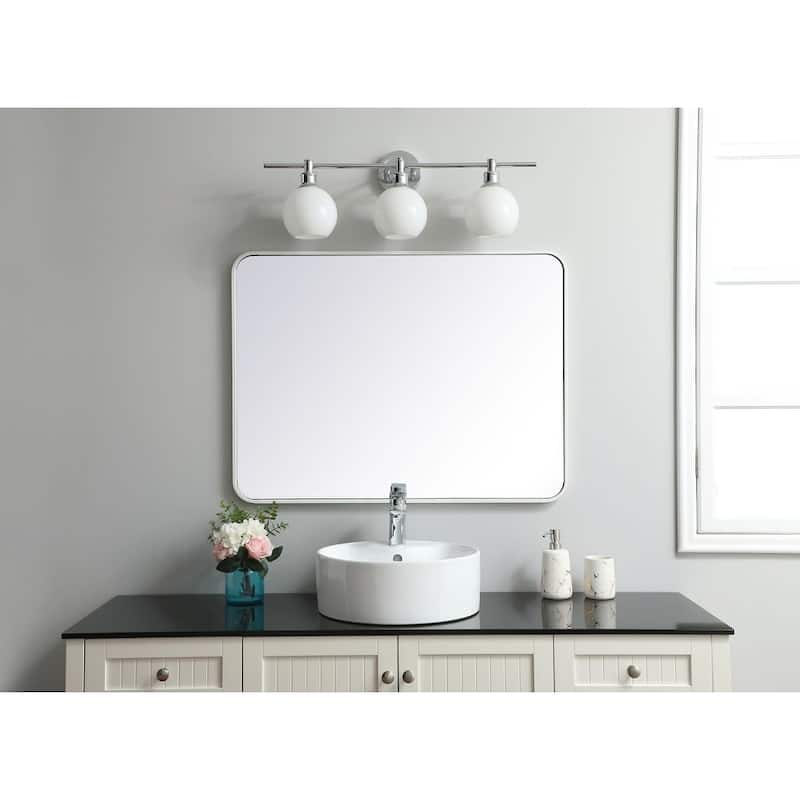 Elegant Lighting MR802736 Formiae 36" W x 27" H Contemporary