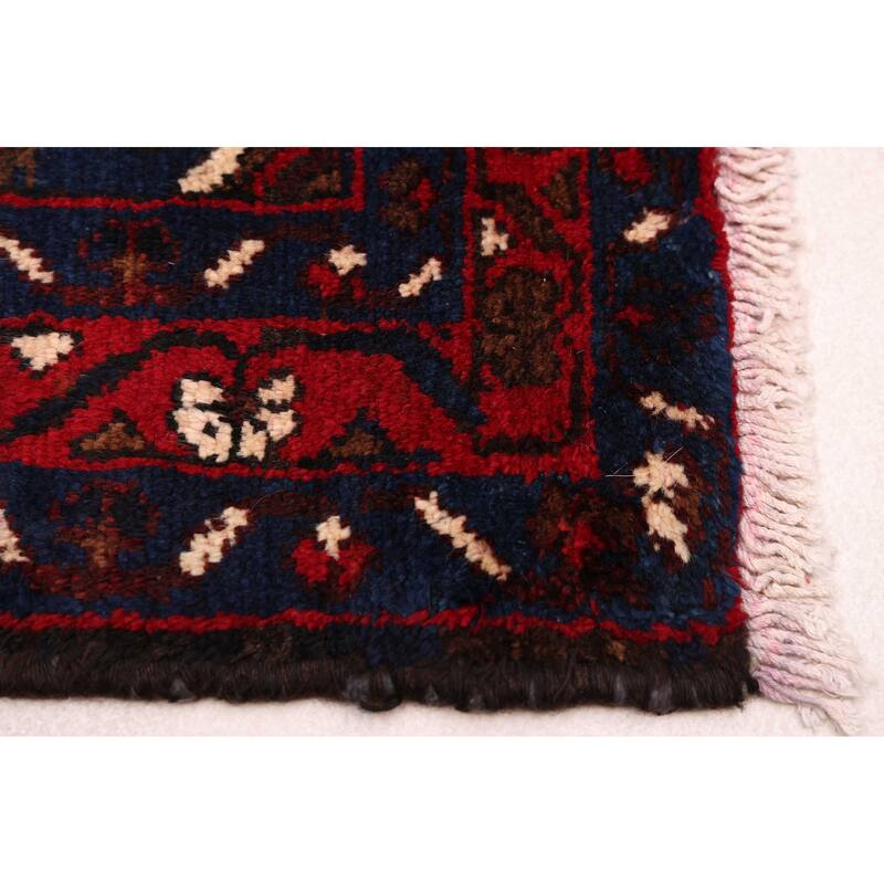 ECARPETGALLERY Hand-knotted Anadol Dark Navy Wool Rug - 4'3 x 6'9