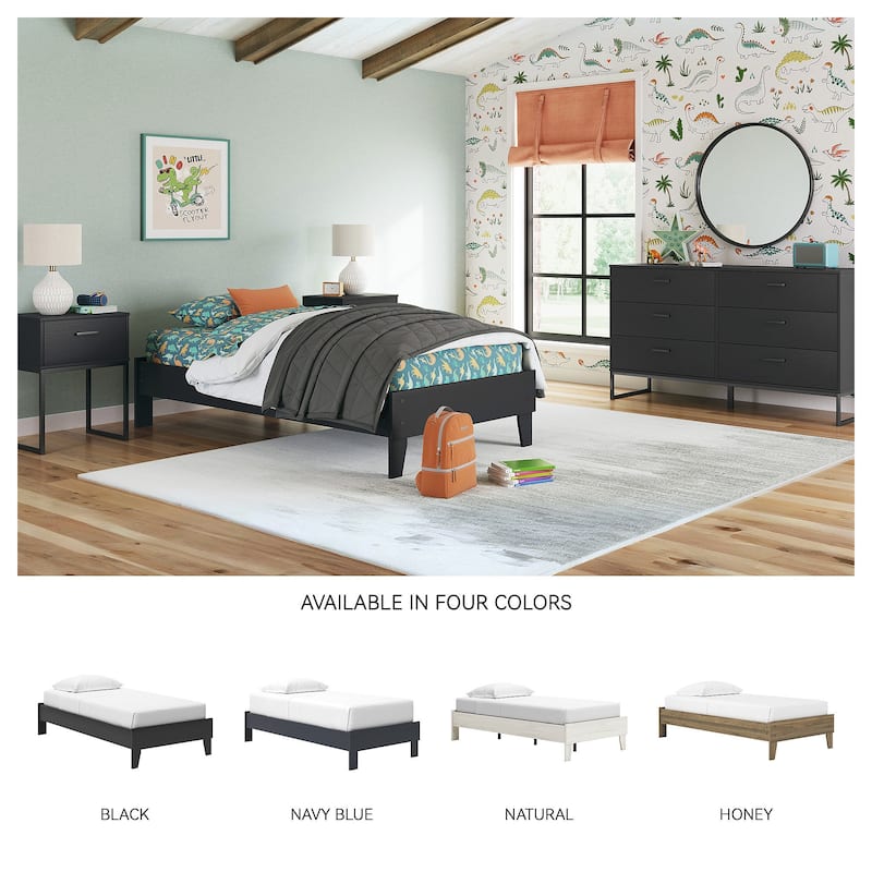 Signature Design by Ashley Socalle Platform Bed