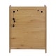 preview thumbnail 12 of 10, Acroma Shoe Storage Cabinet with 2 Flip Drawers Wood - 2-Tier