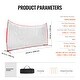preview thumbnail 14 of 12, Barricade Backstop Net, Ball Sports Barrier Netting, Portable Practice Equipment with Carry Bag, Protection Screen