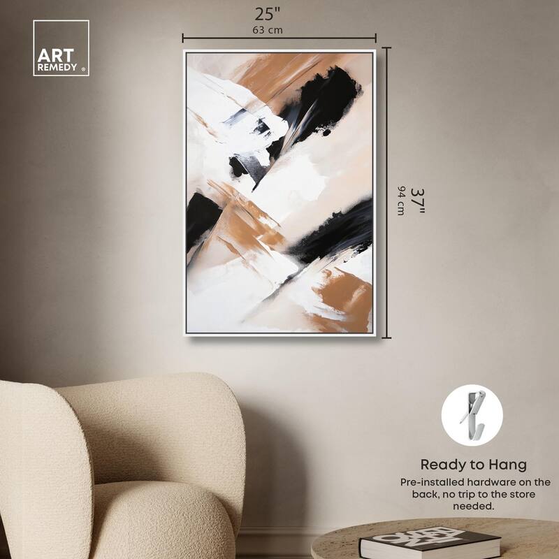 Sable and Sand II Canvas by Art Remedy