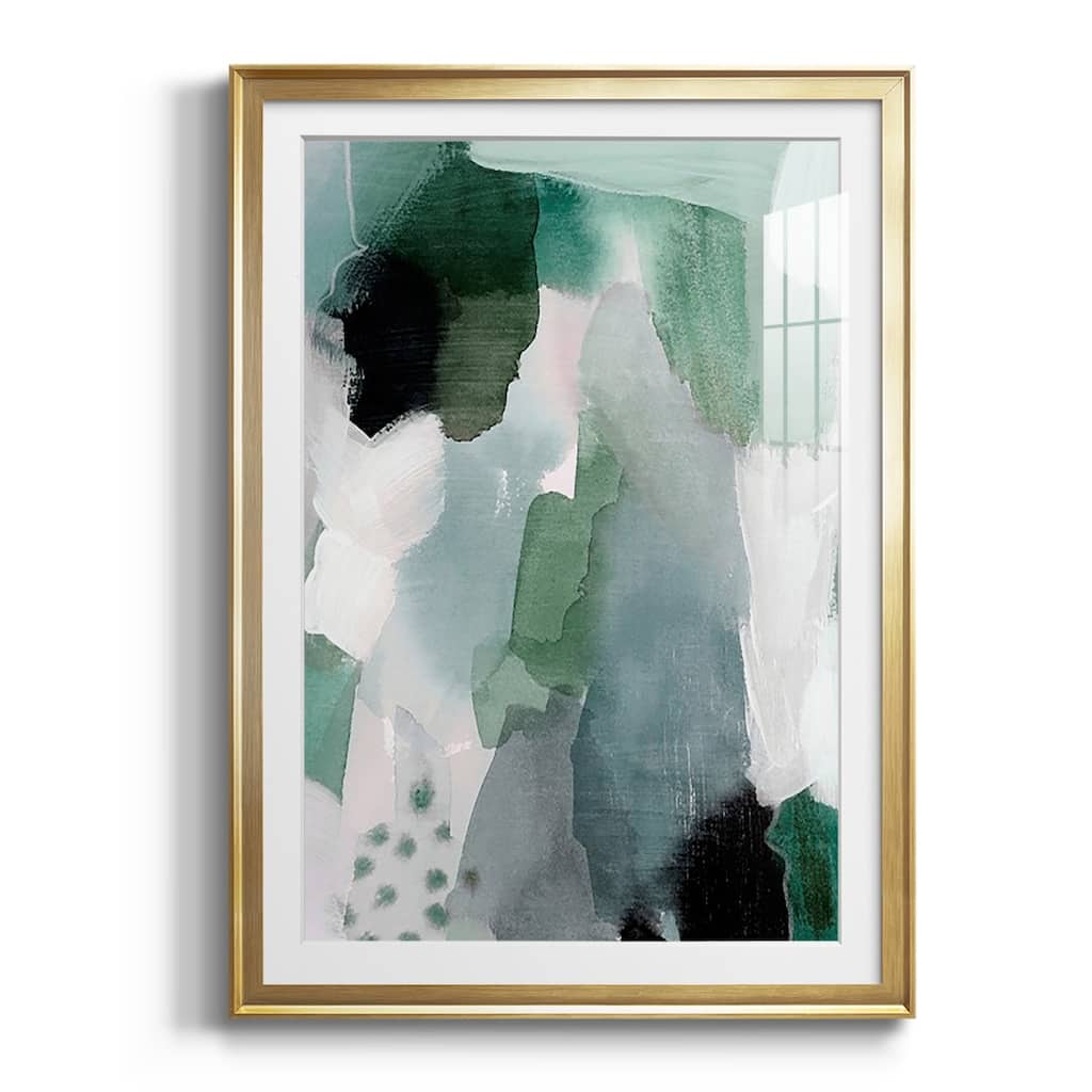 Turquoise Waters I Premium Framed Print - Ready to Hang