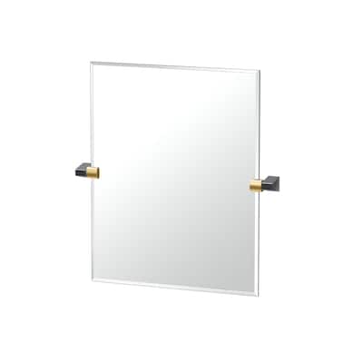 Gatco 5659SM A-Line 24" x 22-5/8" Contemporary Rectangular Frameless