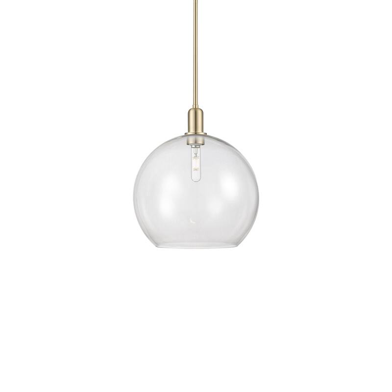 Innovations Lighting 716-1S-18-14 Athens Pendant Athens 14" Wide - Champagne Bronze / Clear