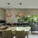 preview thumbnail 5 of 3, Bonn Dark Yellow 1-Light Rattan Dome Basket Pendant Light