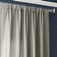 preview thumbnail 34 of 62, Exclusive Fabrics Ombre Faux Linen Light Filtering Curtains (1 Panel) - Lightweight Elegance, Natural Light Enhancement