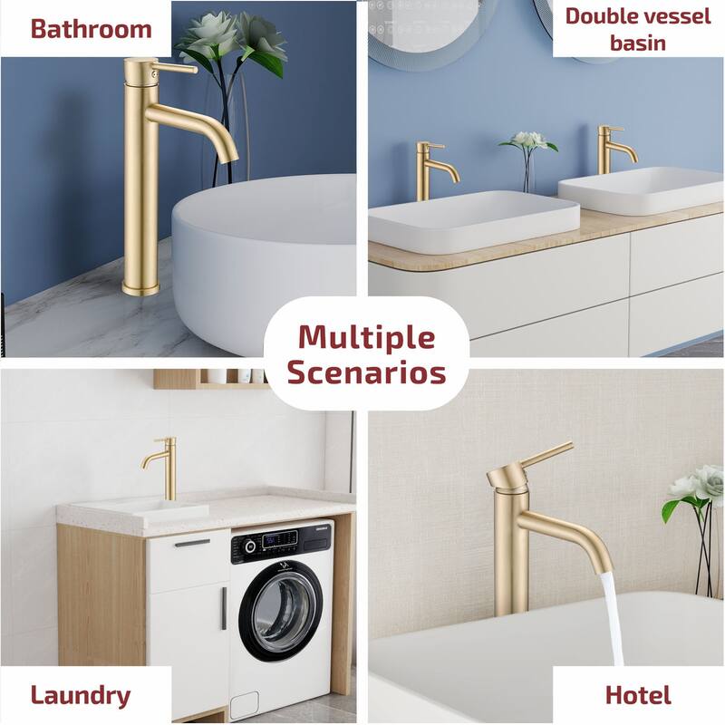 Topcraft Single Handle Bathroom Faucet