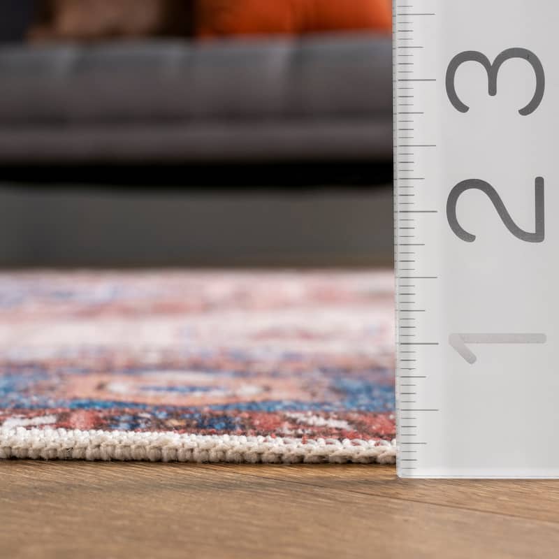 Nuloom Emi SplashGuard Machine Washable Area Rug