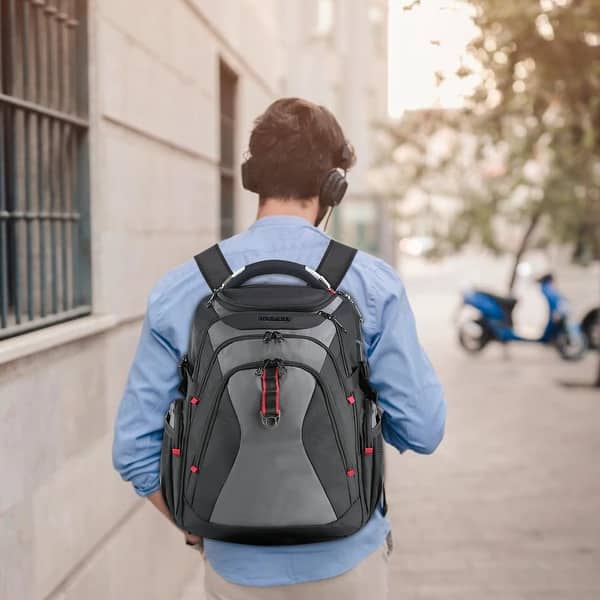 Travel Laptop Backpack 17.3 Inch XL Computer Backpack with Hard Shell  Saferoom RFID Pockets Water-Repellent Business - Bed Bath & Beyond -  42714383