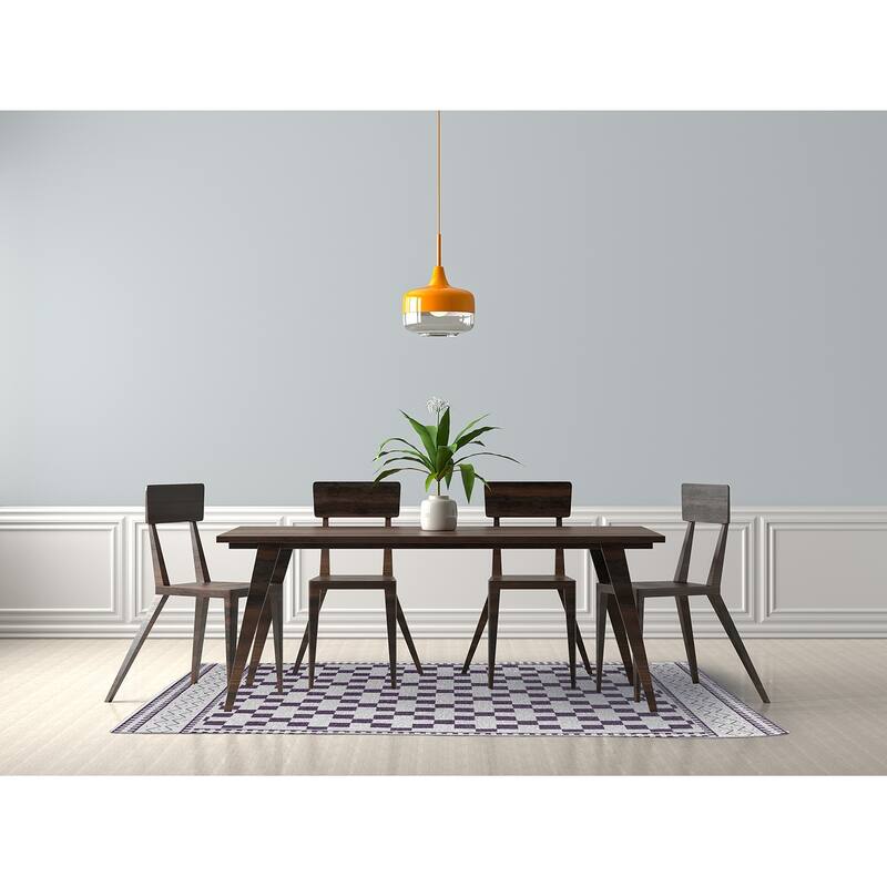 Cross and Squares Rug