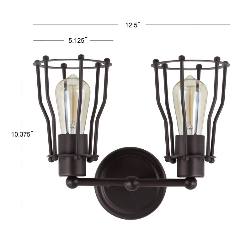 Evelyn Metal Vanity Light, by JONATHAN Y