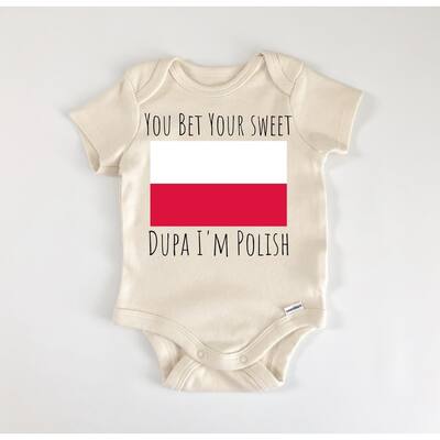 Poland Polish Pole - Baby Boy Girl Clothes Infant Bodysuit Funny Cute Newborn