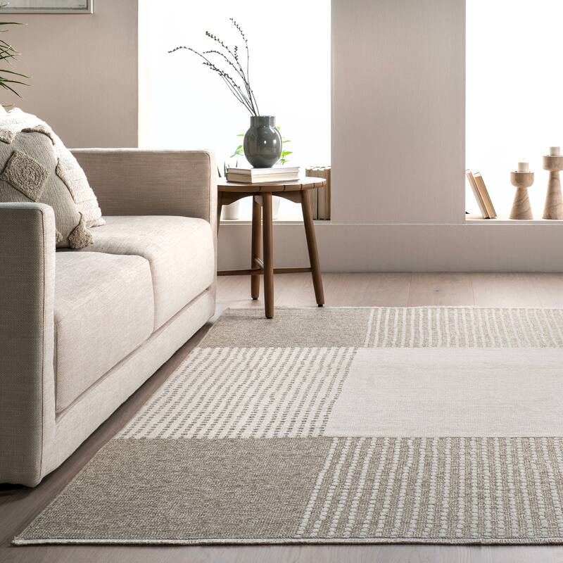 Nuloom Kirby SuperiorWash Plaid Reversible Machine Washable Area Rug