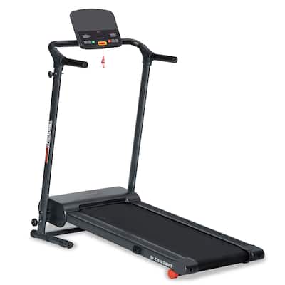 Sunny Health & Fitness SMART Easy Assembly Folding Treadmill - SF-T7610SMART - 49.9 x 27.4 x 50.4 Inch