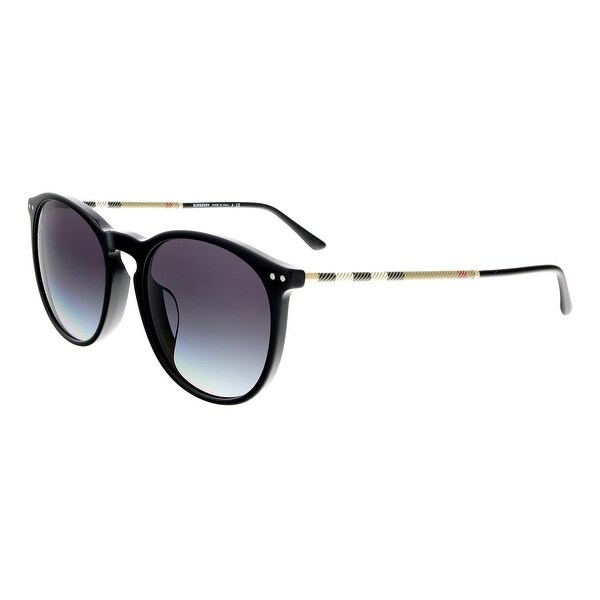 burberry 55mm round sunglasses