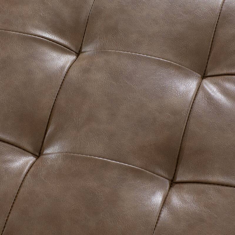 Adeco Storage Ottoman With Tray