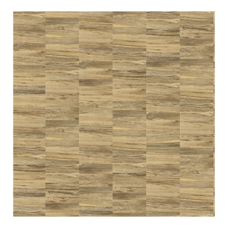 Fine Decor Hugo Copper Faux Wood Wallpaper - 20.5 x 396 x 0.025
