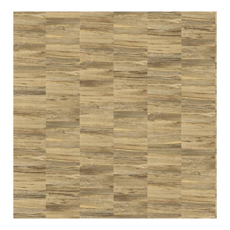 Fine Decor Hugo Copper Faux Wood Wallpaper - 20.5 x 396 x 0.025