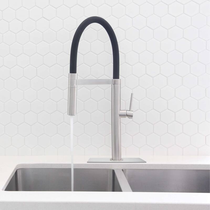 STYLISH Kitchen Sink Faucet Hole Cover, Deck Escutcheon Plate