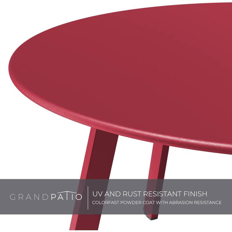 18" or 28" Round Outdoor Side Table End Table Coffee Table