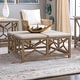 preview thumbnail 1 of 3, Uttermost Catali 40" Long Java Wood Coffee Table Washed Natural