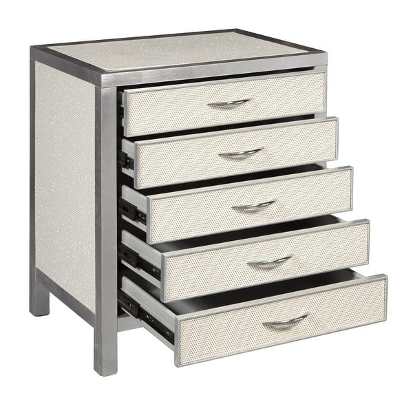 Shop Delacora Hm Ds D229 062 Shimmer 24 Wide 5 Drawer Wood